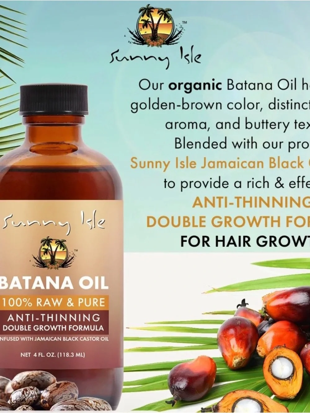 Batana Oil 100% Raw & Pure - Brown